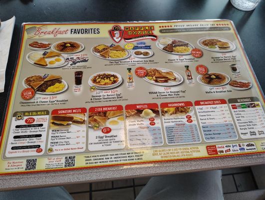 Menu photo 1 Waffle House Sachse, TX