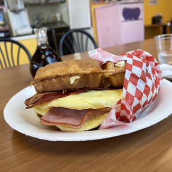Waffles Cafe - Breakfast waffle. - Coffee & Tea Near Me - Las Vegas, Nevada