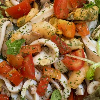 Trattoria La Scogliera - Seafood Salad - Italian Near Me - Manarola, SP Trattoria La Scogliera - Seafood Salad - Italian Near Me - Manarola, SP