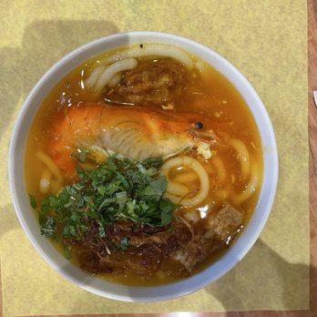 Hoa Binh Restaurant - 1A. Bánh Canh Đặc Biệt (TikTok: @justandyvu) - Vietnamese Near Me - Garden Grove, California