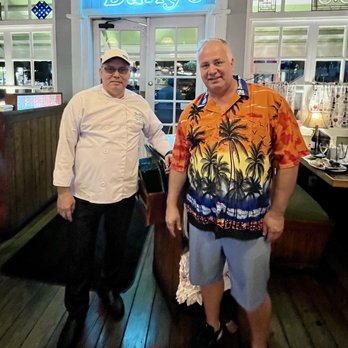 Duffy's Steak & Lobster House - Chef Alberto thanks for a memorable diner. - American Near Me - Key West, Florida Duffy's Steak & Lobster House - Chef Alberto thanks for a memorable diner. - American Near Me - Key West, Florida