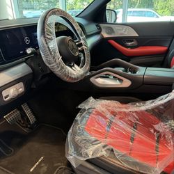 Mercedes-Benz of Mount Pleasant - Covered seats for service.