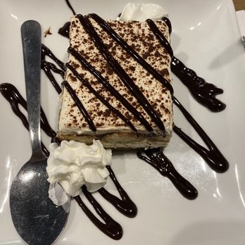 Coco & Nini's Restaurant and Lounge - Tiramisu for dessert-delicious! - Italian Near Me - Carlisle, Iowa