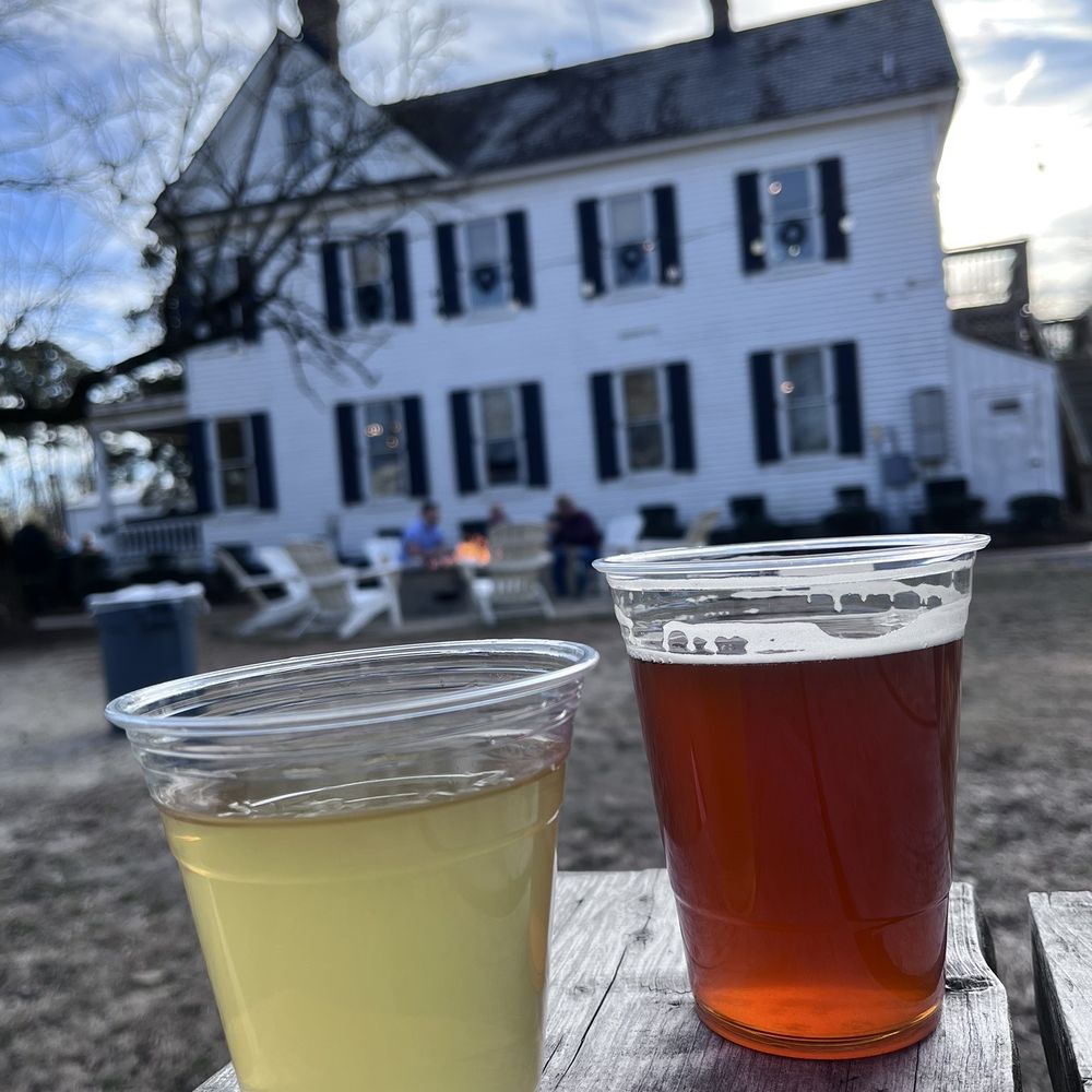 Back Bay's Farmhouse Brewing - Rye barrel aged cider & the Witch of Pungo Pumpkin Ale-both fantastic! - Breweries Near Me - Virginia Beach, Virginia Back Bay's Farmhouse Brewing - Rye barrel aged cider & the Witch of Pungo Pumpkin Ale-both fantastic! - Breweries Near Me - Virginia Beach, Virginia