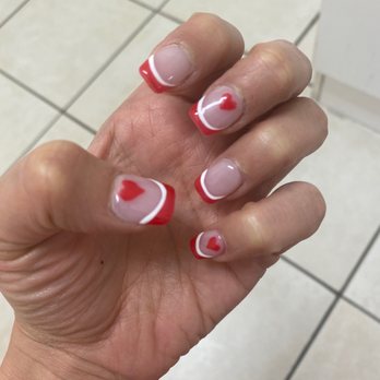 Annie Nails & Spa - This is what I got!!! WTF - Nail Salons Near Me - Whittier, California