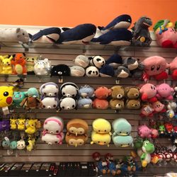 KYO Seoul & Tokyo Lifestyle - Soft and fluffy Japanese animal plushies, Pokemon plush keychains, Kirby, and Super Mario character plushies!