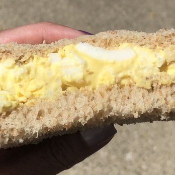 Sally's Nuts - Egg salad sando - Specialty Food Near Me - Highland Park, Illinois