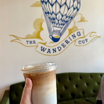 The Wandering Cup - Centerpiece latte - Coffee & Tea Near Me - Belmont, North Carolina The Wandering Cup - Centerpiece latte - Coffee & Tea Near Me - Belmont, North Carolina