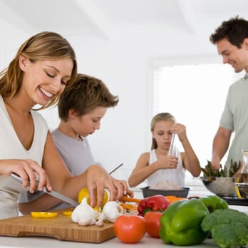 Vacation Rental Authority - Family time in the kitchen, with groceries delivered by Vacation Rental Authority in North Idaho. - Vacation Rentals Near Me - Coeur d'Alene, Idaho Vacation Rental Authority - Family time in the kitchen, with groceries delivered by Vacation Rental Authority in North Idaho. - Vacation Rentals Near Me - Coeur d'Alene, Idaho