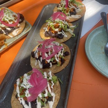 Fat Taco Hoboken - Chicken Tinga Tostadas - Cocktail Bars Near Me - Hoboken, New Jersey Fat Taco Hoboken - Chicken Tinga Tostadas - Cocktail Bars Near Me - Hoboken, New Jersey