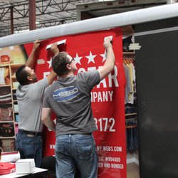 Metro Print and Mail Solutions - METRO's Large Format Department working on our first vehicle wrap for Five Star Closet Company.