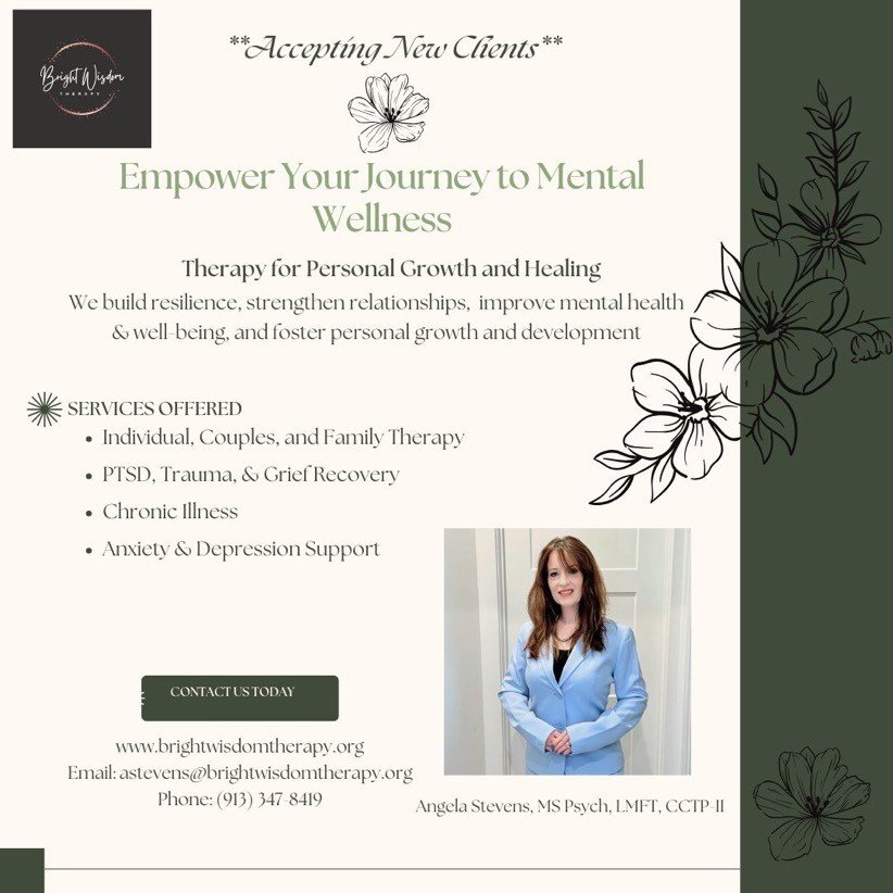 Bright Wisdom Therapy - grief counselor in Gardner, KS