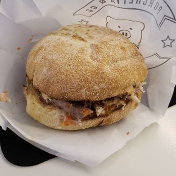 Porchetta & Co - House special porchetta sandwich - Sandwiches Near Me - Toronto, Ontario Porchetta & Co - House special porchetta sandwich - Sandwiches Near Me - Toronto, Ontario