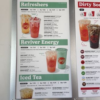 Swig - Menu - Desserts Near Me - Princeton, Texas Swig - Menu - Desserts Near Me - Princeton, Texas