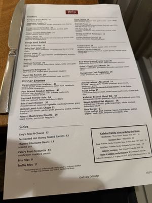 Menu photo 3 Brix Napa, CA Menu photo 3 Brix Napa, CA