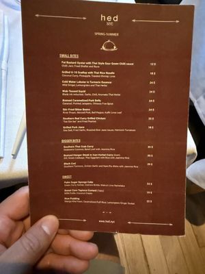 Menu photo 1 Hed Nyc New York, NY Menu photo 1 Hed Nyc New York, NY
