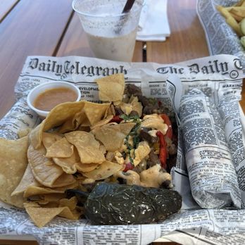 Descanso Beach Club - Steak fajitas - New American Near Me - Avalon, California Descanso Beach Club - Steak fajitas - New American Near Me - Avalon, California