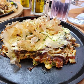 Gaijin - Okonomiyaki with pork and extra egg - Japanese Near Me - Chicago, Illinois