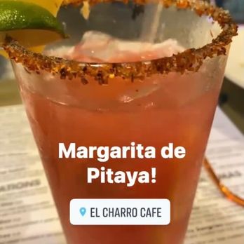 El Charro Cafe - Prickly Pear Margarita - Tacos Near Me - Tucson, Arizona