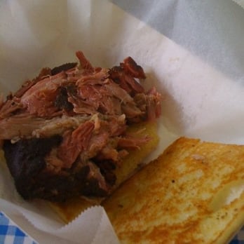 Aptos St BBQ - pulled pork sandwich (hog wash: vinegar, mollases, chili flakes and roasted garlic not shown) - Barbeque Near Me - Aptos, California Aptos St BBQ - pulled pork sandwich (hog wash: vinegar, mollases, chili flakes and roasted garlic not shown) - Barbeque Near Me - Aptos, California
