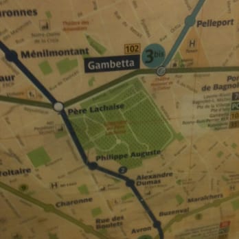 Métro Père Lachaise - The local vicinity - Public Transportation Near Me - Paris, 75