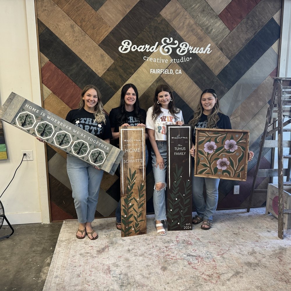Board & Brush - Fairfield - Besties and boards - Arts & Crafts Near Me - Fairfield, California Board & Brush - Fairfield - Besties and boards - Arts & Crafts Near Me - Fairfield, California