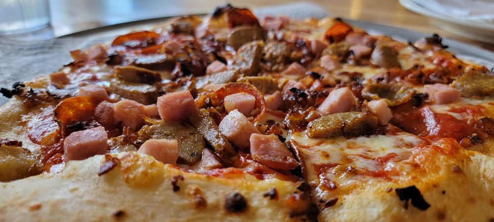 Food from Brick House Pizza