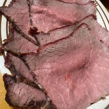 DUSTIN'S Bar-B-Q - Sliced beef added to the unlimited salad bar - Barbeque Near Me - Ormond Beach, Florida