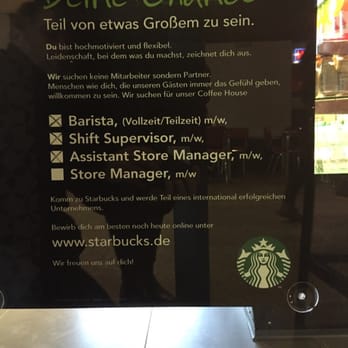 Starbucks - Starbucks sucht Partner... - Coffee & Tea Near Me - Bremen, HB
