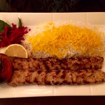 Pardis Persian Grill - Chicken koobideh kabob main - Persian/Iranian Near Me - Ridgewood, New Jersey