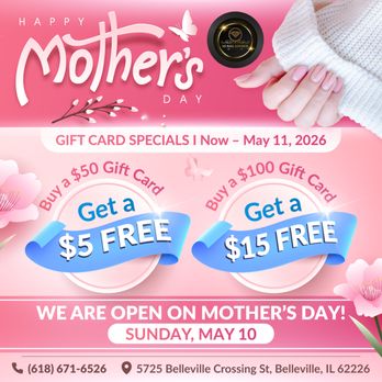 Mi Nail - Give Mom the gift she truly wants with our exclusive holiday specials! - Nail Salons Near Me - Swansea, Illinois Mi Nail - Give Mom the gift she truly wants with our exclusive holiday specials! - Nail Salons Near Me - Swansea, Illinois