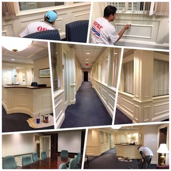 Orbe Construction - Painting the executive offices of Sandy Spring Bank. - General Contractors Near Me - Brookeville, Maryland Orbe Construction - Painting the executive offices of Sandy Spring Bank. - General Contractors Near Me - Brookeville, Maryland