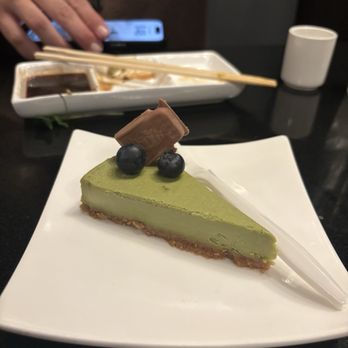 Yamashiro - Green Tea Cheese Cake - Japanese Near Me - Redondo Beach, California Yamashiro - Green Tea Cheese Cake - Japanese Near Me - Redondo Beach, California