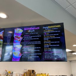 Great menu!
