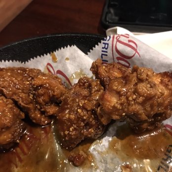Glory Days Grill - Stinging honey garlic boneless wings! Amazing! - Sports Bars Near Me - Brandon, Florida