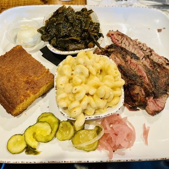 Old City Barbeque - Smoked Brisket with Queso Mac, Collards, & Cornbread with Honey Butter - Barbeque Near Me - Williamsburg, Virginia Old City Barbeque - Smoked Brisket with Queso Mac, Collards, & Cornbread with Honey Butter - Barbeque Near Me - Williamsburg, Virginia
