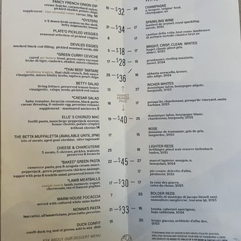 Betty - Dinner pairings - Wine Bars Near Me - Sacramento, California