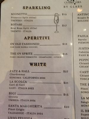 Menu photo 2 Osteria Vera Los Angeles, CA Menu photo 2 Osteria Vera Los Angeles, CA