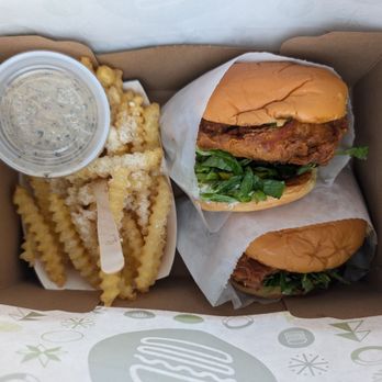 Shake Shack Ice Blocks - Chicken shack with truffle fries - Burgers Near Me - Sacramento, California Shake Shack Ice Blocks - Chicken shack with truffle fries - Burgers Near Me - Sacramento, California