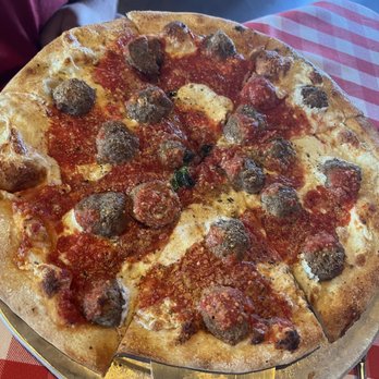 Grimaldi's Pizzeria - Traditional with meatballs - Pizza Near Me - Las Vegas, Nevada