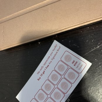 Red Poke - Buy 10 get one free card - Poke Near Me - New York, New York Red Poke - Buy 10 get one free card - Poke Near Me - New York, New York