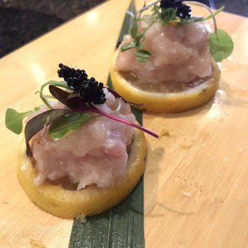 Omokase - Yellowtail tataki, it was soooo good - Sushi Bars Near Me - Rancho Cucamonga, California Omokase - Yellowtail tataki, it was soooo good - Sushi Bars Near Me - Rancho Cucamonga, California