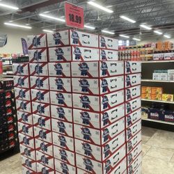 G-Will Liquors - PBR display and sale