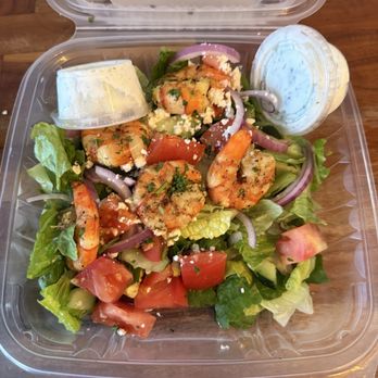 Market Grille Cafe - Shrimp Bowl- no rice - Greek Near Me - Las Vegas, Nevada