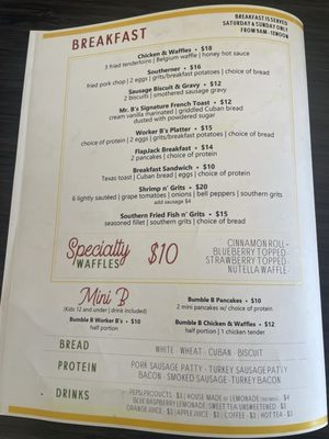 Menu photo 4 Mr B's Southern Kitchen Tampa, FL Menu photo 4 Mr B's Southern Kitchen Tampa, FL