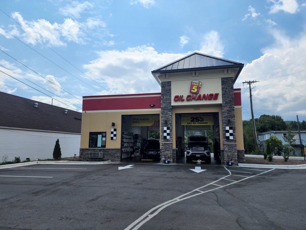 Take 5 oil change boone roadtrippers