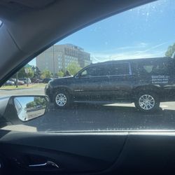 Denver Coach Charters - Denver Coach SUV at Yampa and 69th wrecked into a truck.