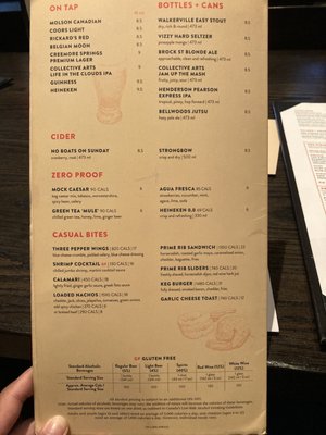 Menu photo 3 The Keg Steakhouse + Bar - Bramalea Brampton, ON