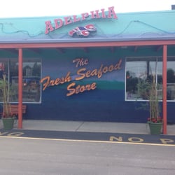 Adelphia Seafood - I love the front of the building