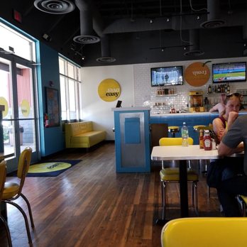 Over Easy - Gilbert - Bar wall. - Breakfast & Brunch Near Me - Gilbert, Arizona